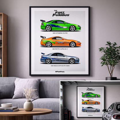 Skyline Blue Spirit Print